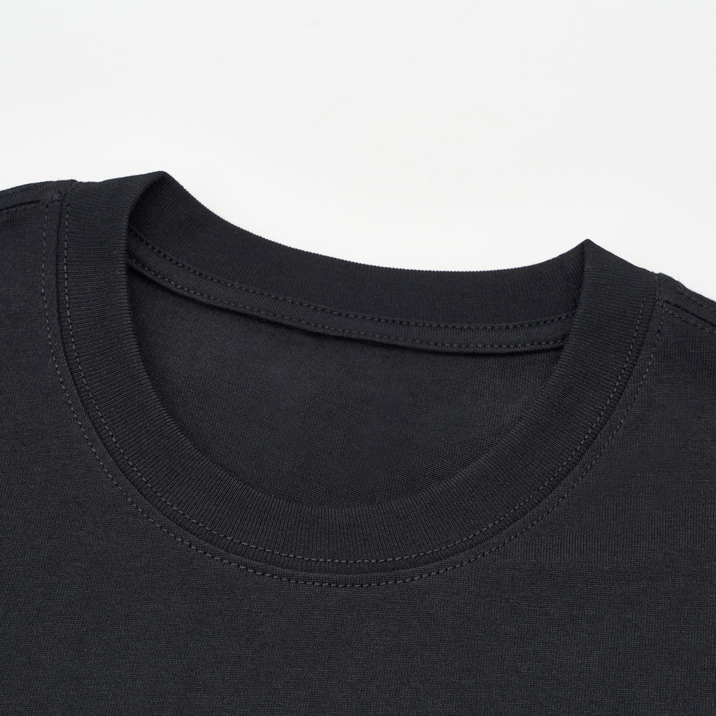 T-shirt GLOBE détail finition couture