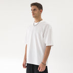 T-shirt GLOBE blanc aperçu porté