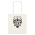 Tote Bag Al-Quds naturel avec QR code et motif palestinien