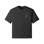 T-shirt Octobre Rose noir face avant avec message NE SCANNE PAS