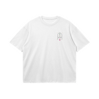 T-shirt Octobre Rose blanc face avant en situation